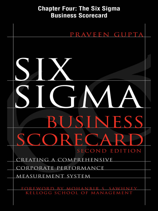 Cover image for The Six Sigma Business Scorecard